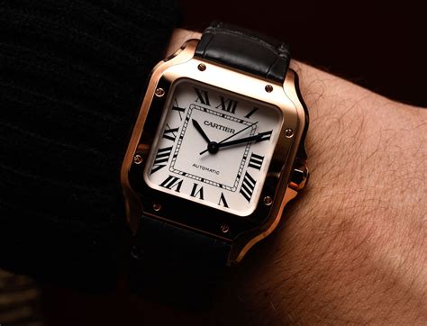 Vintage Eye for the Modern Guy: Cartier Santos 2018